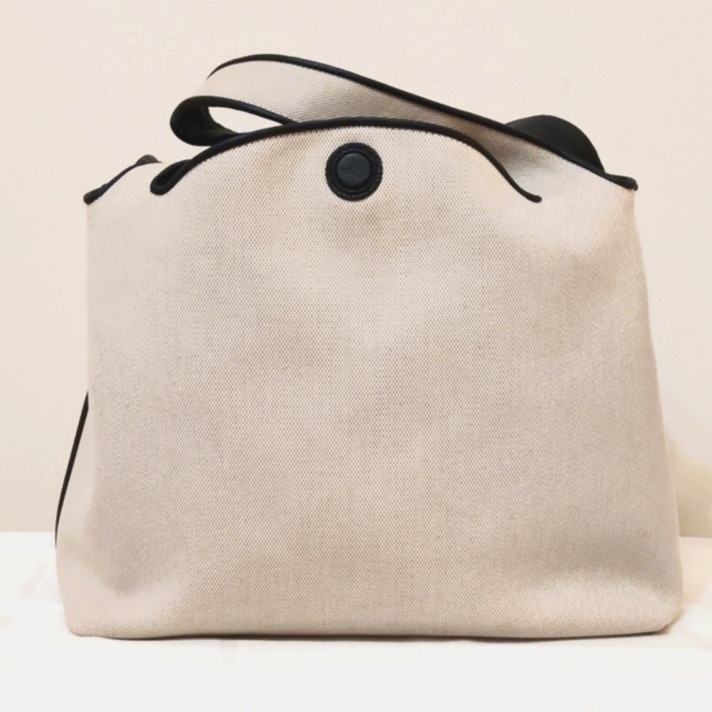 The Row Duplex Canvas Hobo Bag (Color: Natural)